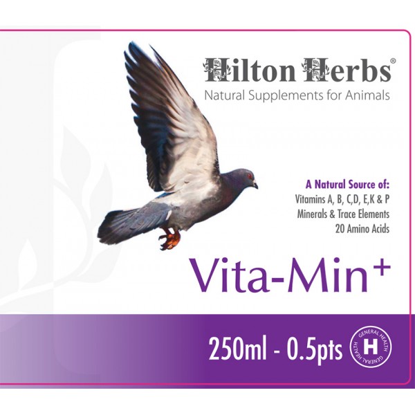 Vita-Min+ front label